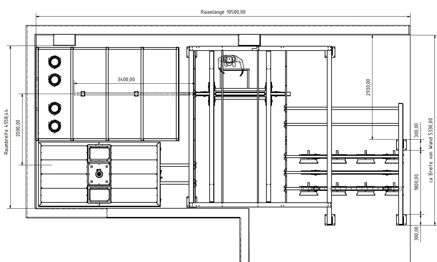 Anlagenlayout